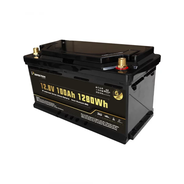Perfektium PF SERIE Lithium Batterie LiFePO4 12.8V 100Ah Smart BMS mit Bluetooth Wohnmobil Untersitzbatterie-5 Perfektium PF SERIE Lithium Batterie LiFePO4 12.8V 100Ah Smart BMS mit Bluetooth Wohnmobil Untersitzbatterie-5