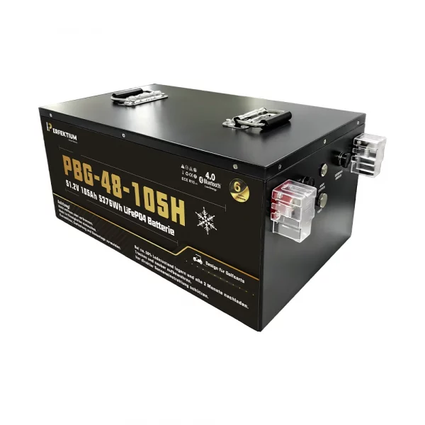 Perfektium PBG SERIES Lithium Batterie LiFePO4 51.2V 105Ah Smart BMS mit Bluetooth Golfwagen Batterie mit Heizung-2 Perfektium PBG SERIES Lithium Batterie LiFePO4 51.2V 105Ah Smart BMS mit Bluetooth Golfwagen Batterie mit Heizung