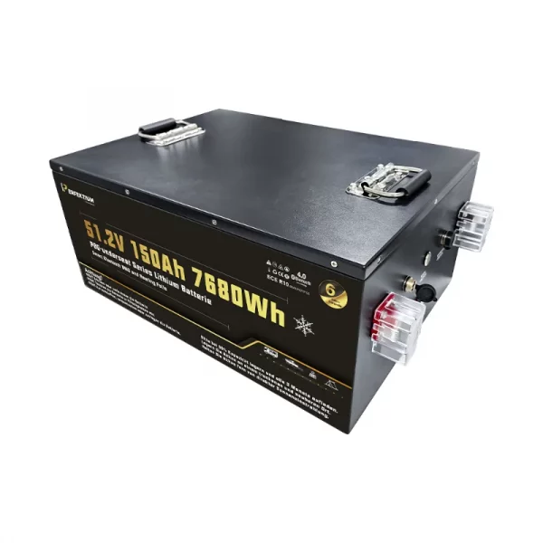 Perfektium PBG SERIES Lithium Batterie LiFePO4 51.2V 150Ah Smart BMS mit Bluetooth Golfwagen batterie mit Heizung