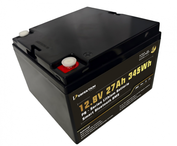 Perfektium PB SERIES Lithium Batterie LiFePO4 12V 27Ah-1