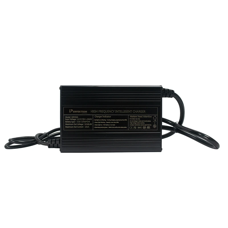 Perfektium 36 V 20 A LiFePO4-Ladegerät