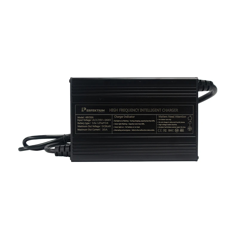Perfektium 48 V 20 A LiFePO4-Ladegerät