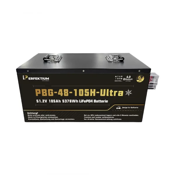 Perfektium PBG SERIES Lithium Batterie LiFePO4 51.2V 105Ah Ultra Smart BMS mit Bluetooth Golfwagen Batterie mit Heizung-5 Perfektium PBG SERIES Lithium Batterie LiFePO4 51.2V 105Ah Ultra Smart BMS mit Bluetooth Golfwagen Batterie mit Heizung
