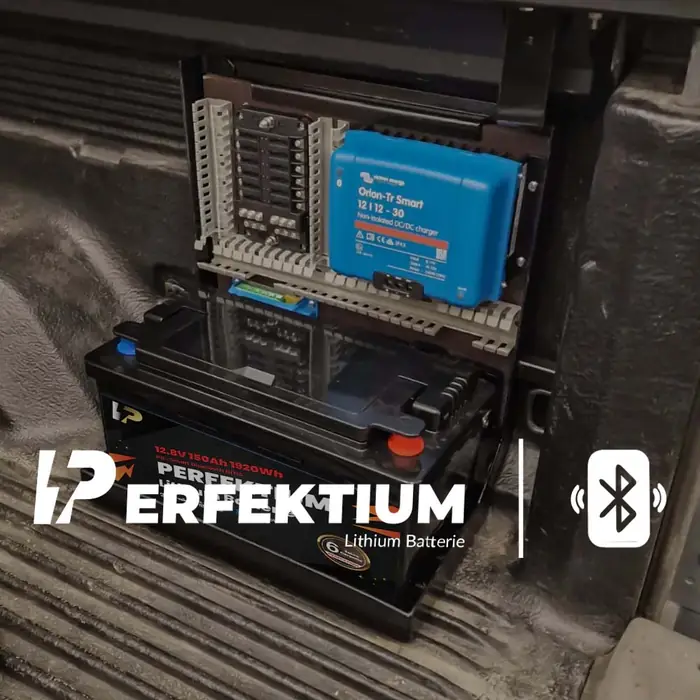 Perfektium LiFePO4 Batterie mit Bluetooth Smart BMS