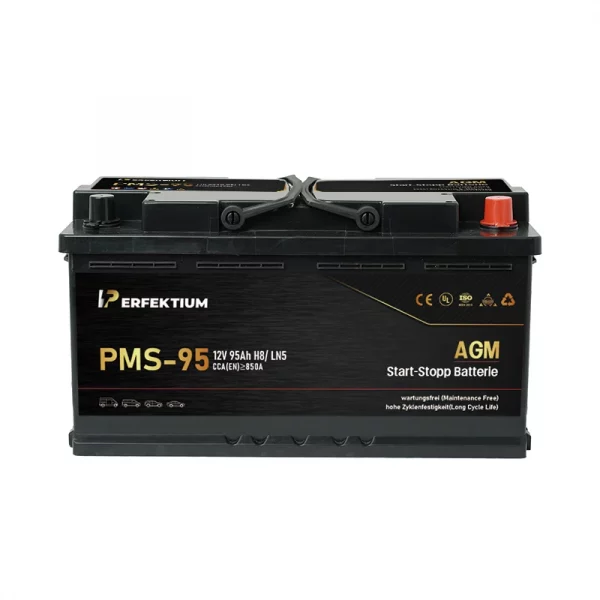 Perfektium PMS-Serie AGM Start-Stopp-Batterie 12 V 95Ah, entwickelt für moderne Fahrzeuge mit hoher Zyklenlebensdauer und wartungsfreiem Betrieb-3 Perfektium PMS-Serie AGM Start-Stopp-Batterie 12 V 95Ah, entwickelt für moderne Fahrzeuge mit hoher Zyklenlebensdauer und wartungsfreiem Betrieb-3